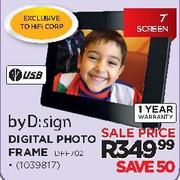 byD:sign Digital Photo Frame-7"(DFF702)