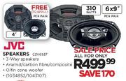 JVC Speakers(CSV6937)-Per Pair