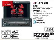 Sansui Car Entertainment System