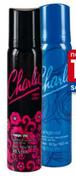 Charlie Body Spray -90ml each
