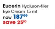 Eucerin Hyaluron-Filter Eye Cream-15ml