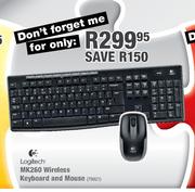 Logitech MK260 Wireless Keyboard And Mouse