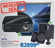 Benq MS517F Projector Includes:Screen + Speakers