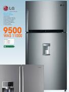 LG 600L Metallic Fridge/Freezer(GR-B762GLPW)