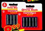 Ritebrand Blade Fixed/Swivel Razor Cartridges-5's
