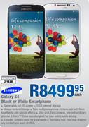 Samsung Galaxy S4 Black Or White Smartphone-Each