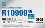 Hp Probook 4540s Notebook Core i5