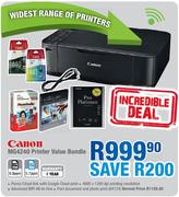 Canon MG4240 Printer Value Bundle