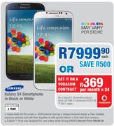 Samung Galaxy S4 Smartphone In Black Or White