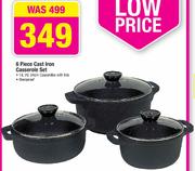 6 Piece Cast Iron Casserole Set