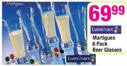 Luminarc Martigues 6 Pack Beer Glasses