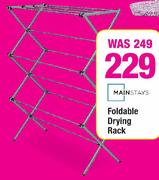 Mainstay Foldable Drying Rack