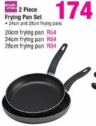 Simple Choice 2 Piece Frying Pan Set