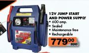 12V Jump Start And Power Supply