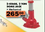 2-Stage, 2 Ton Dome Jack Mechanical