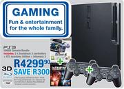 PS3 500GB Console Bundle