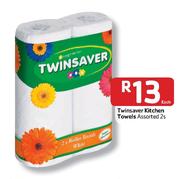 Twinsaver Kitchen Towels -2's Each