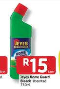 Jeyes Home Guard Bleach- 750ml Each