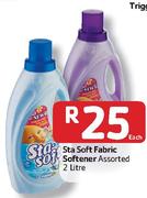 Sta Soft Fabric Softener- 2 Litre Each