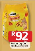 Friskies Dry Cat Food- 3Kg Each