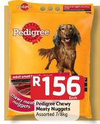Pedigree Chewy Meaty Nuggets- 7/8kg Each