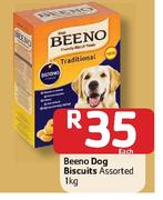 Beeno Dog Biscuits- 1kg Each