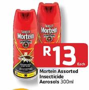 Mortein Insecticide Aerosols -300ml Each
