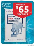 PnP No Name Dog Food -8kg Each