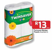 Twinsaver Kitchen Towels- 2s Each