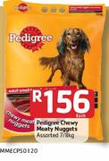 Pedigree Chewy Meaty Nuggets -7 / 8kg Each