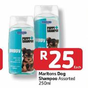 Marltons Dog Shampoo -250ml Each