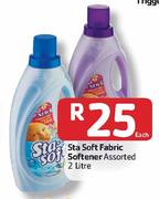 Sta Soft Fabric Softener Assorted- 2L Each