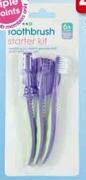 Clicks Baby Toothbrush Starter Kit-Per Set