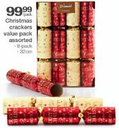 Christmas Crackers Value Pack 8 Pack 32Cm-Per Pack