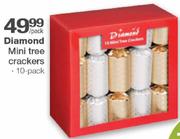 Diamond Mini Tree Crackers 10 Pack-Per Pack