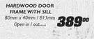 Hardwood Door Frame With Sill-80mmx40mm/813mm