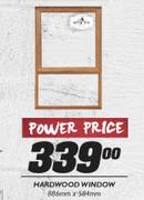 Hardwood Window-886mmx584mm