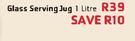 Luminarc Brighton Jug-1ltr