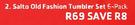 Luminarc Salto Old Fashion Tumbler Set-6-Pack