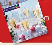 Luminarc Elegance Champagne Glass Set-6-Pack