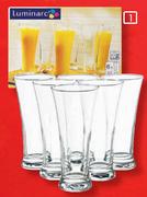 Luminarc Martigues Hi Ball Tumbler Set-6-Pack