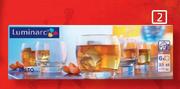Luminarc Salto Old Fashion Tumbler Set-6-Pack