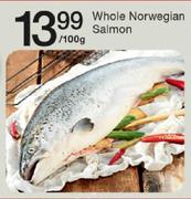 Whole Norwegian Salmon-100g