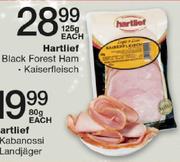 Hartlief Black Forest Ham/Kaiserfleisch-125g 