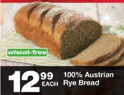 100% Austrian Rye Bread