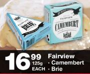 Fairview Camembert/Brie-125g Each