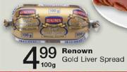Renown Gold Liver Spread-100g
