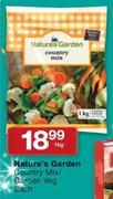 Nature's Garden Country Mix/Garden Veg-1kg 