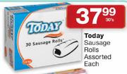 Today Sausage Rolls Assorted-30's