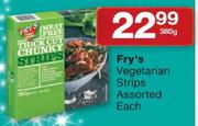 Fry's Vegetarian Strips Assorted-380g 